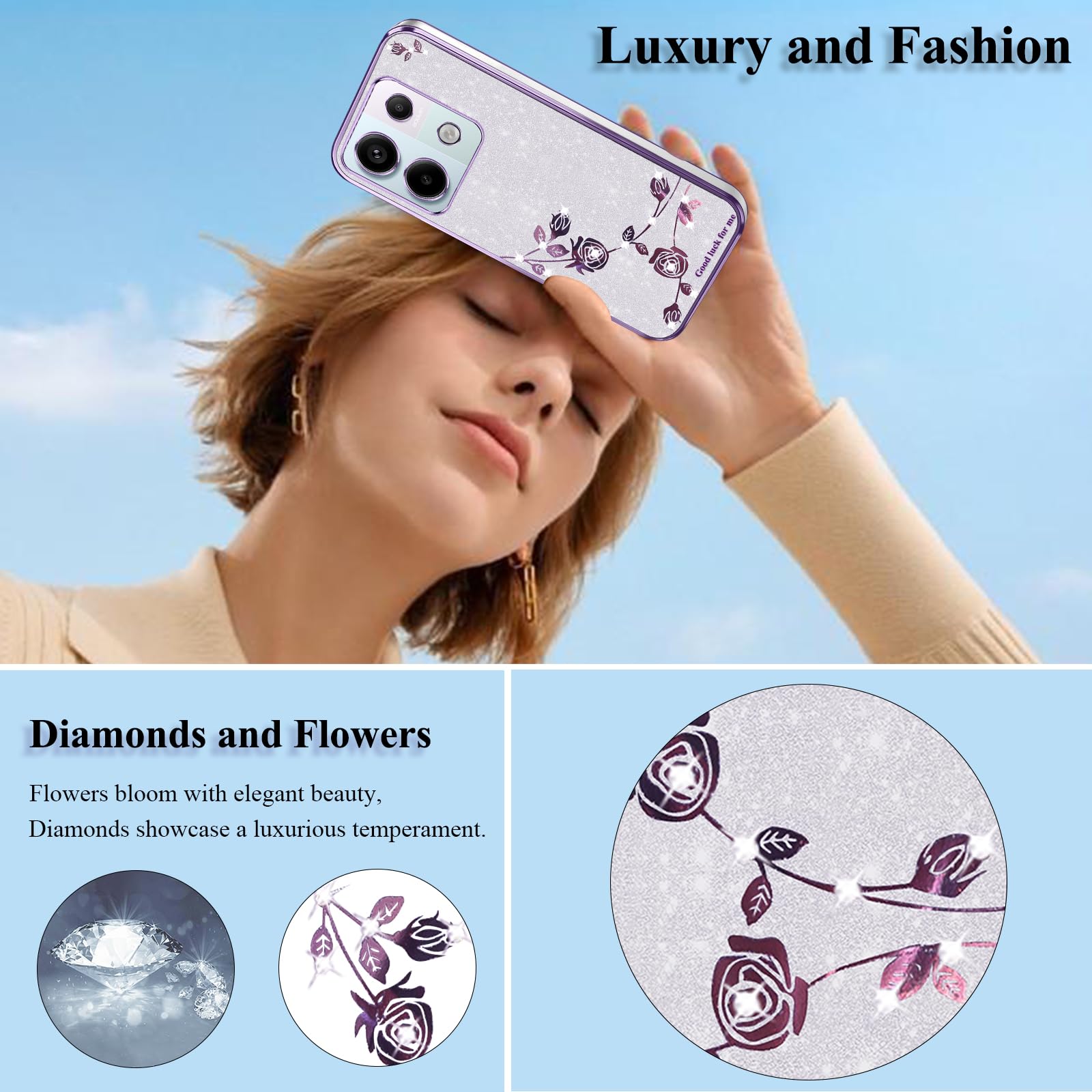 Amazon.com: Kainevy Phone Case for Xiaomi Redmi Note 13 Pro 5G